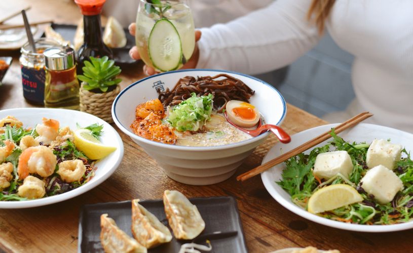 Tonkotsu Chilli King Prawn Tonkotsu Ramen